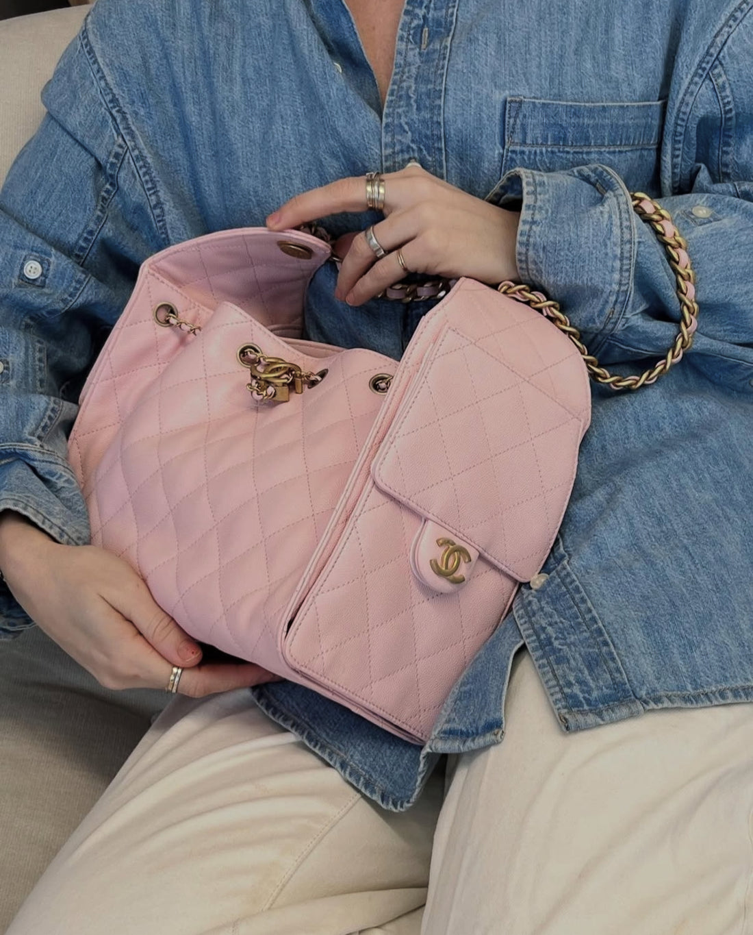 CC Tasche Rosa - VIBE & VOGUE