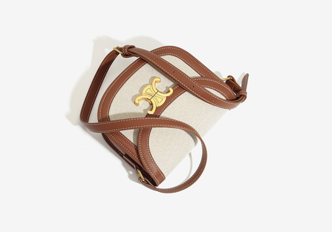 Barcelona Sandbag Black/ Brown - VIBE & VOGUE