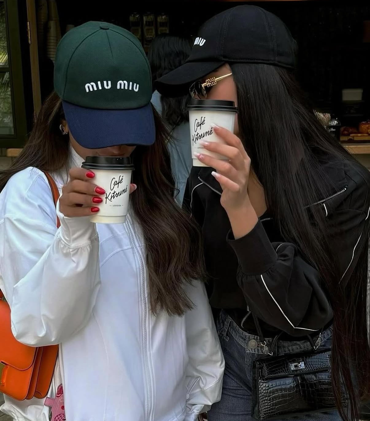 MIU KAPPE Blau/Grün - VIBE & VOGUE