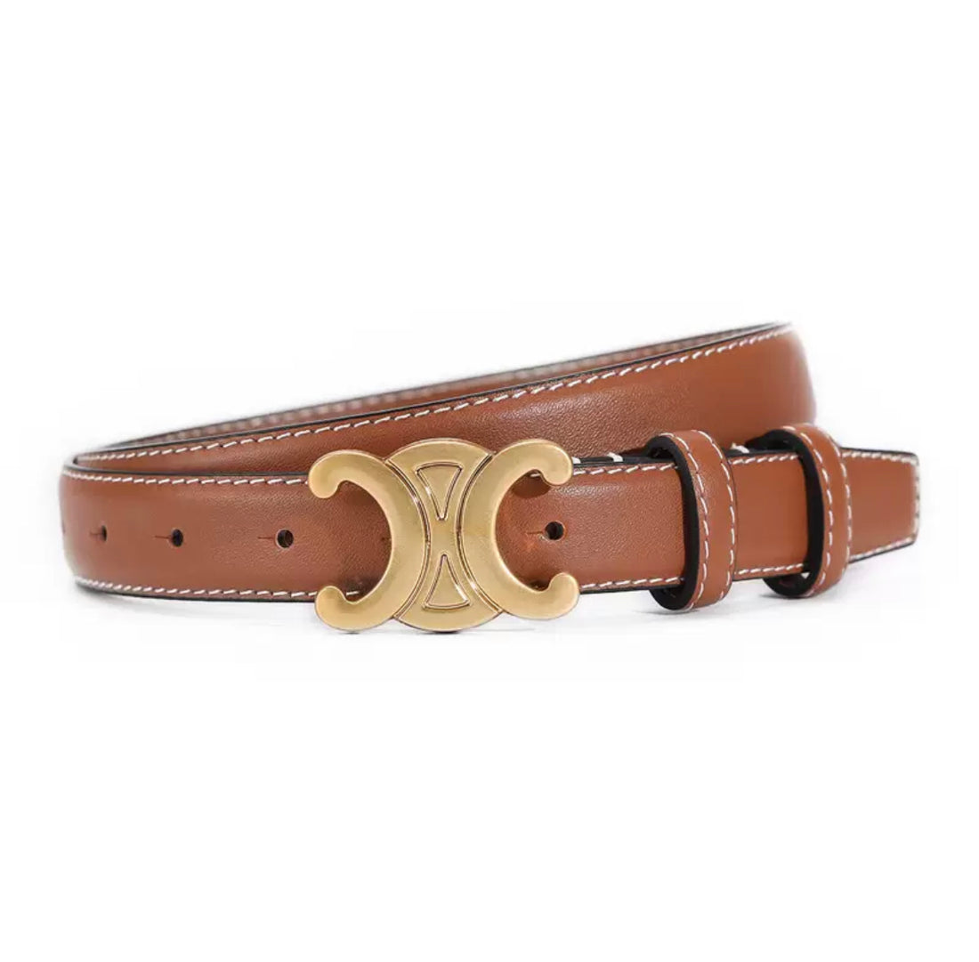 CELINA Gürtel Black/ Brown - VIBE & VOGUE