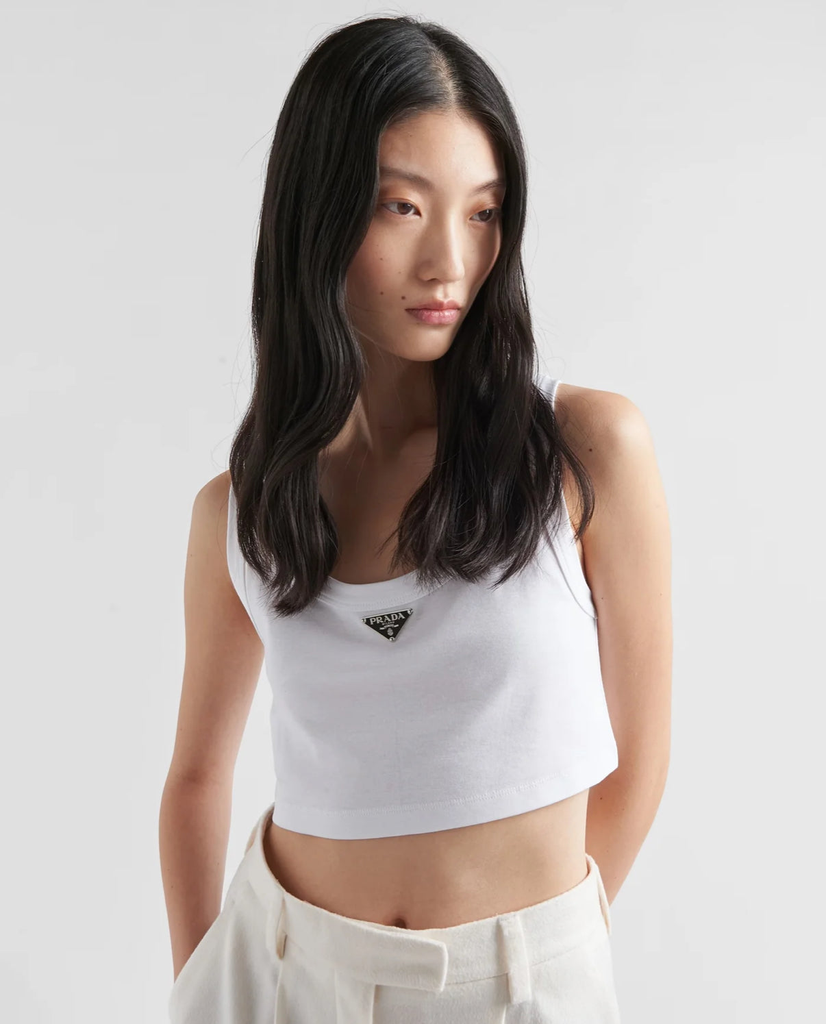 LOGO CROP TOP - VIBE & VOGUE