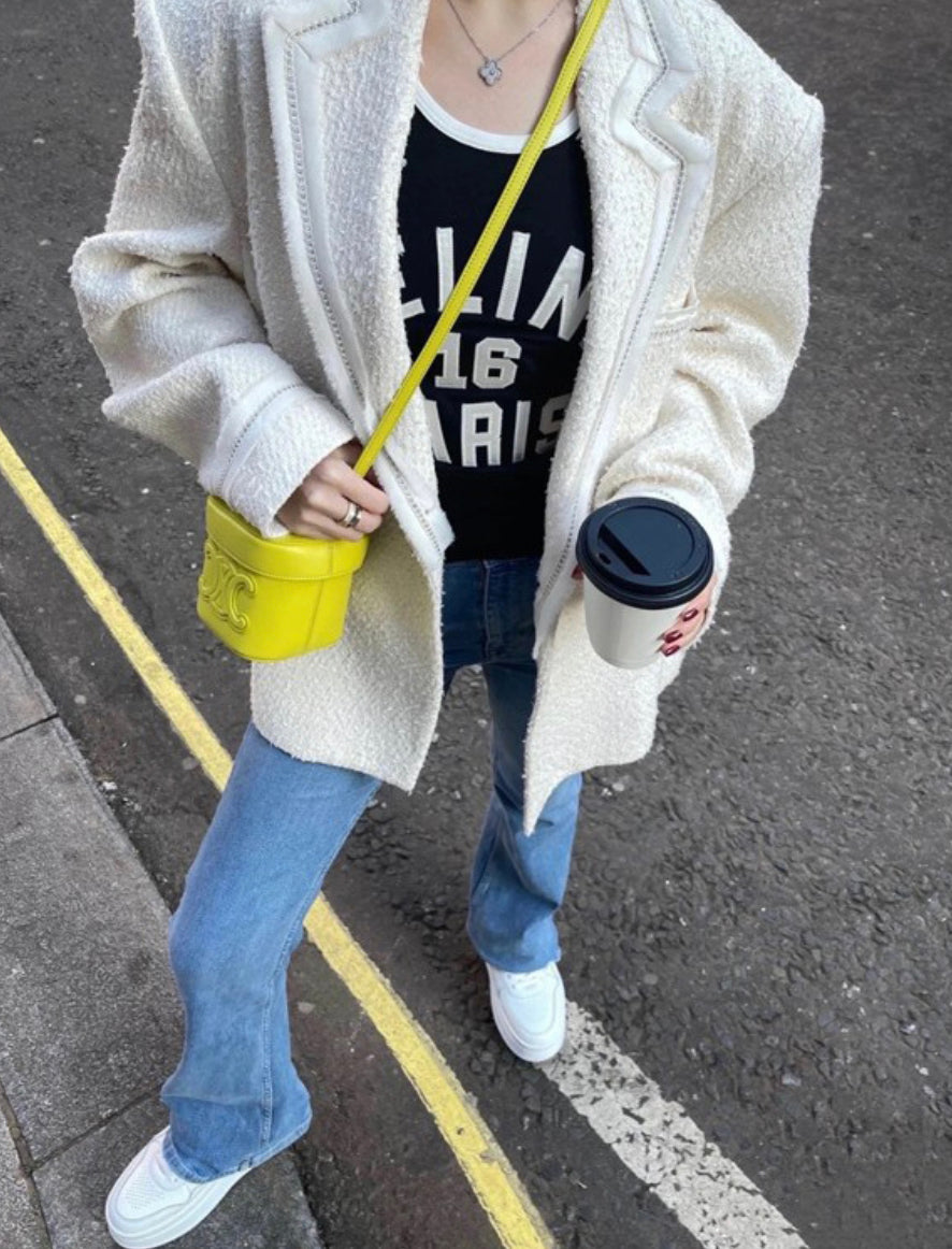 Barcelona mini Bucket Gelb/ Blau/ Braun - VIBE & VOGUE