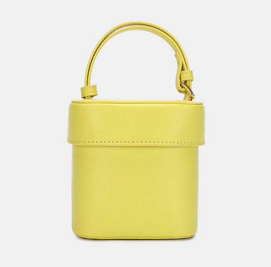 Barcelona mini Bucket Gelb/ Blau/ Braun - VIBE & VOGUE