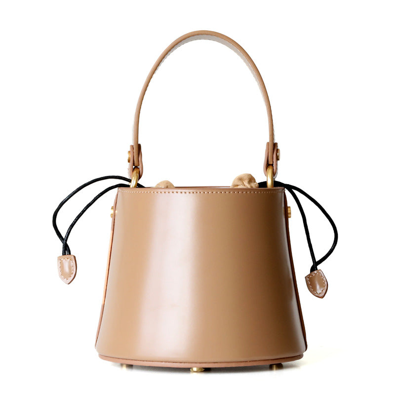 Rom mini Bucket Echt-Ledertasche - VIBE & VOGUE