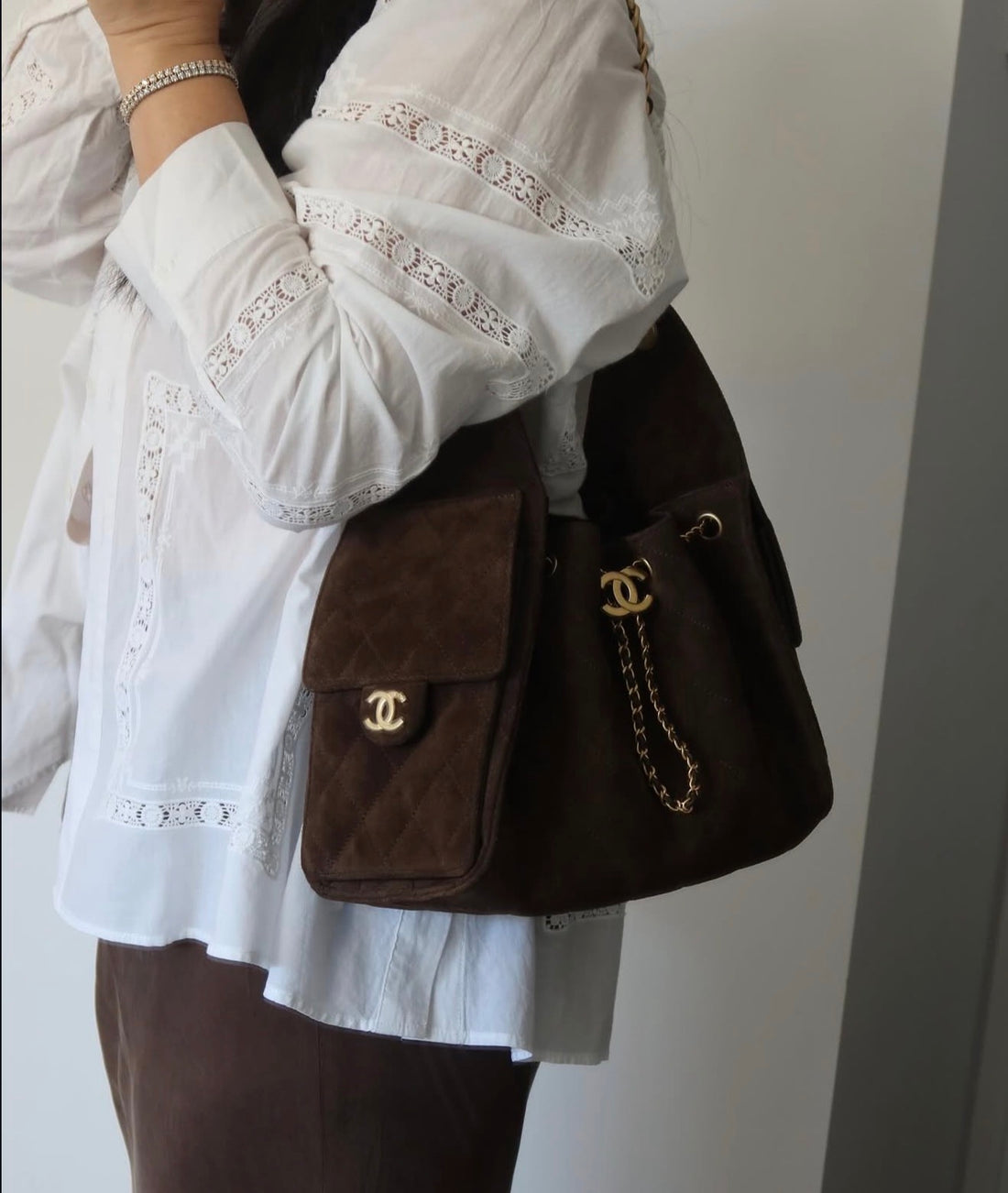 CC Tasche Wildleder