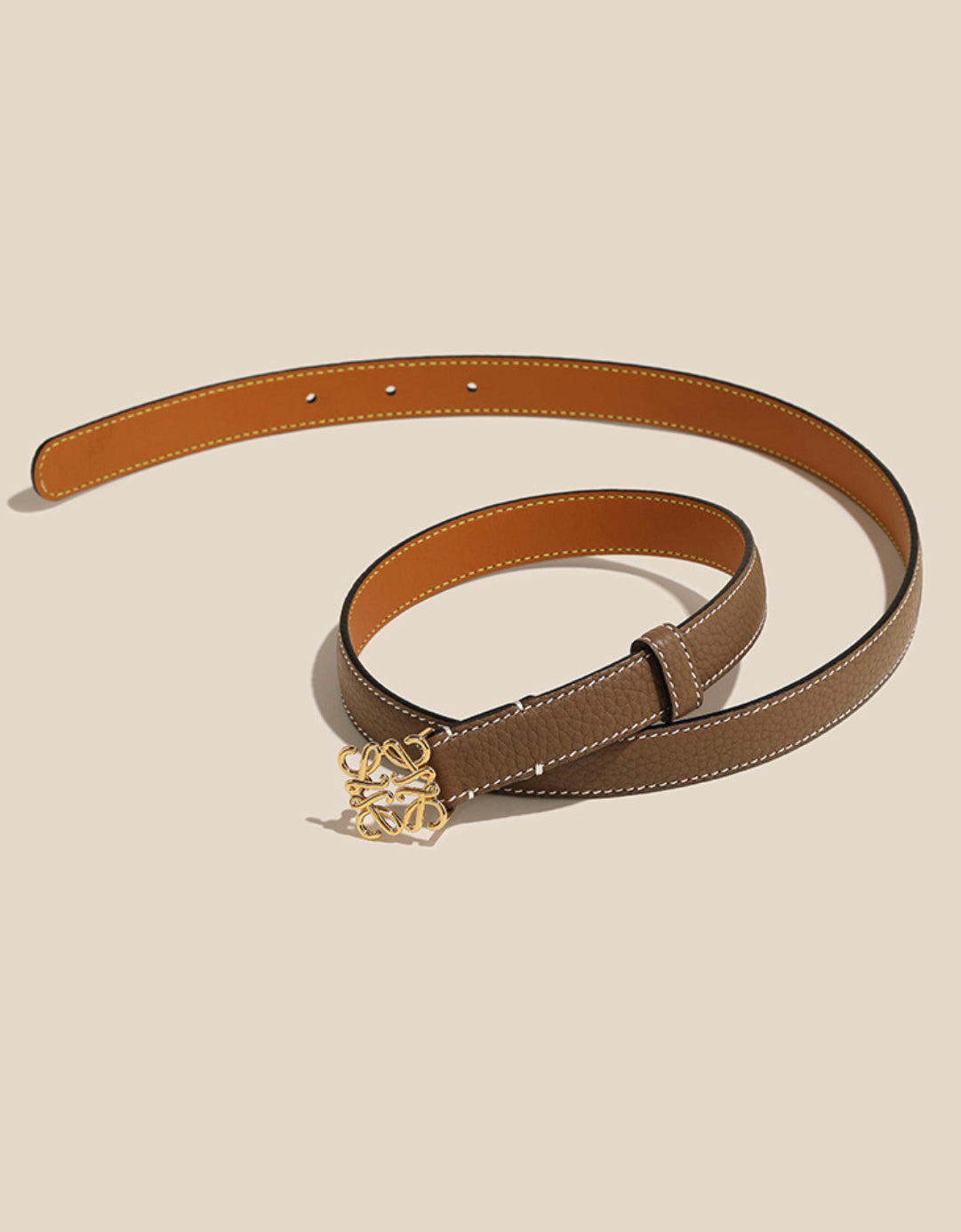 Lyon Gürtel Etoupe - VIBE & VOGUE