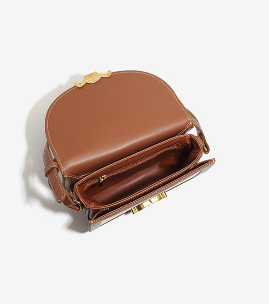 Barcelona Sandbag Black/ Brown - VIBE & VOGUE