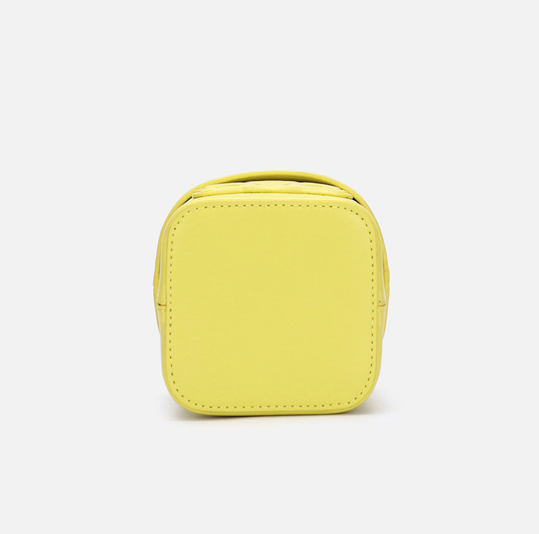 Barcelona mini Bucket Gelb/ Blau/ Braun - VIBE & VOGUE
