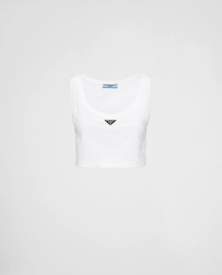 LOGO CROP TOP - VIBE & VOGUE