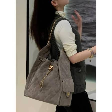 CC Tasche Groß Wildleder