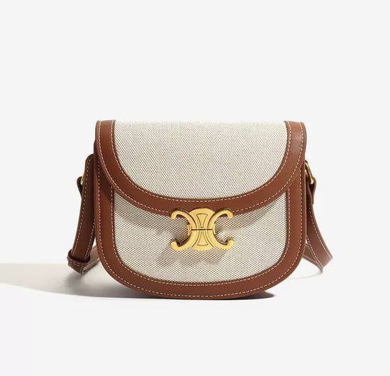 Barcelona Sandbag Black/ Brown - VIBE & VOGUE
