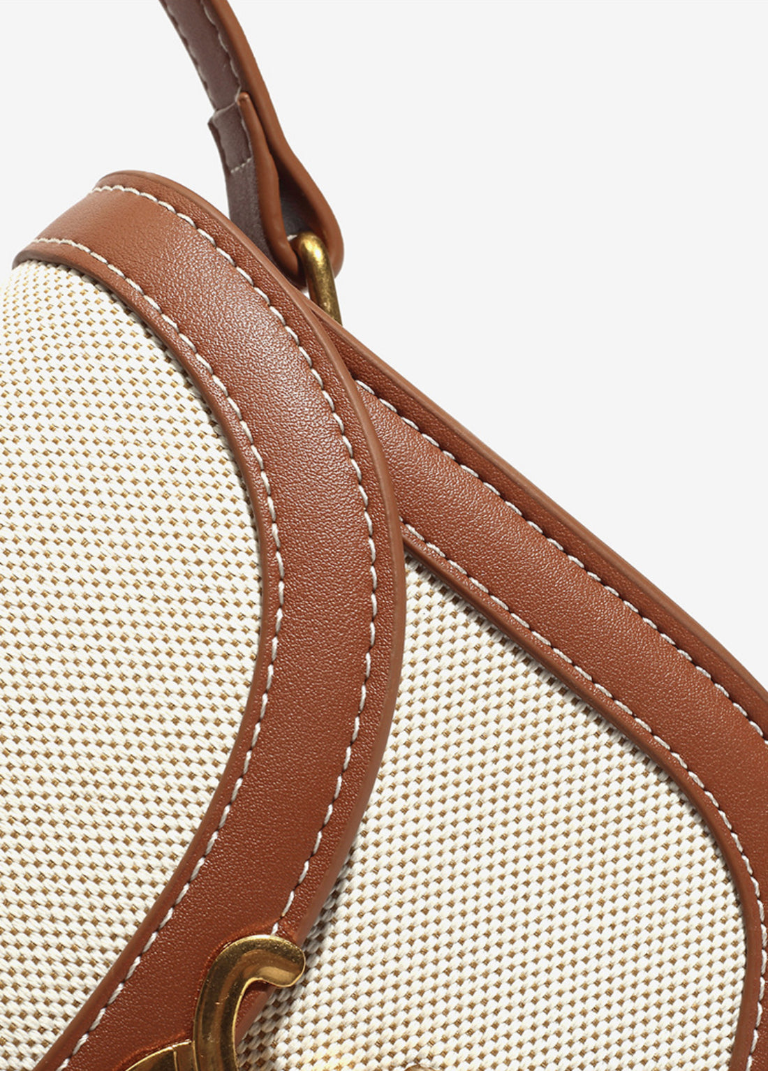 Barcelona Sandbag Black/ Brown - VIBE & VOGUE
