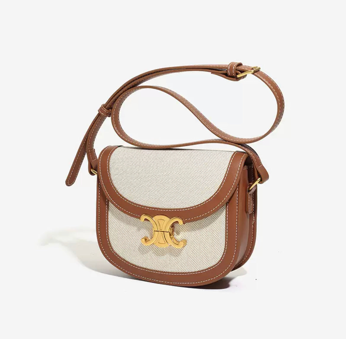 Barcelona Sandbag Black/ Brown - VIBE & VOGUE